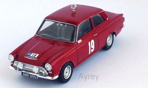 Available To Order – Ford Cortina GT - RAC Rally 1964: #19 Henry Taylor / Brian Melia 1:43 (TRO RRUK11)