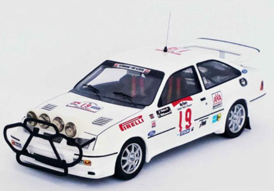 Available To Order – Ford Sierra Cosworth Safari Rally 1987 Johnny Hellier/David Williamson 1:43 (TRO RRUK45)