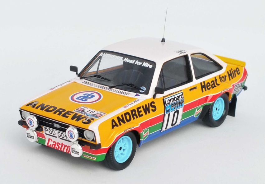 Available To Order – Ford Escort Mk2 2nd RAC Rally 1979 Russel Brookes/Paul White 1:43 (TRO RRUK61)
