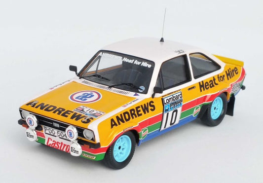 Available To Order – Ford Escort Mk2 2nd RAC Rally 1979 Russel Brookes/Paul White 1:43 (TRO RRUK61)