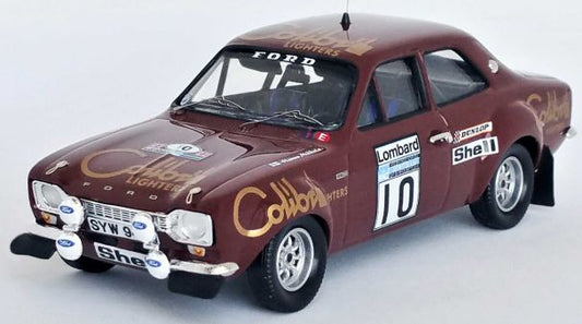 Available To Order – Ford Escort Mk1 #10 RAC Rally 1974 Hannu Mikkola/John Davenport 1:43 (TRO RRUK84)