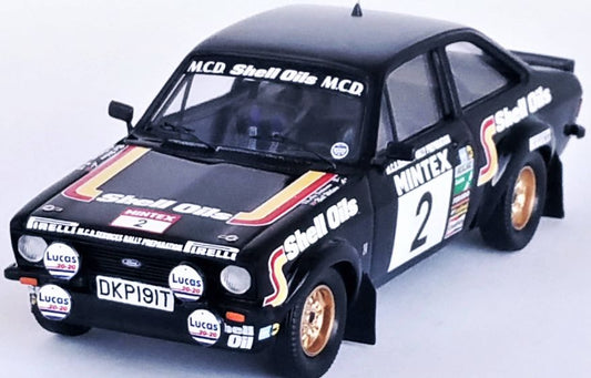 Available To Order – Ford Escort Mk2 3rd Mintex Rally 1982 Ari Vatanen/Neil Wilson 1:43 (TRO RRUK89)