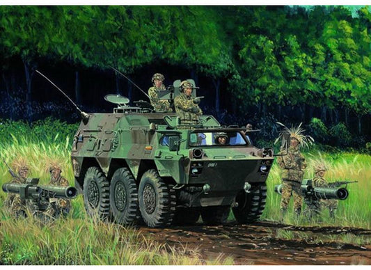 Available to Order – Type 82 Jgsdf 6x6 Command Post 1:35 Trumpeter Model (TRU 00326)