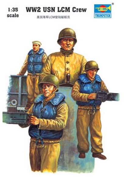 Available to Order – Lcm Ww2 Usn Crew 1:35 Trumpeter Model (TRU 00408)