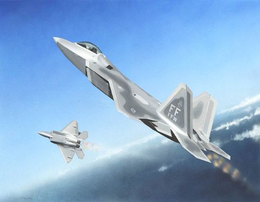 Available To Order – F-22a Raptor 1:144 Trumpeter Model (TRU 01317)