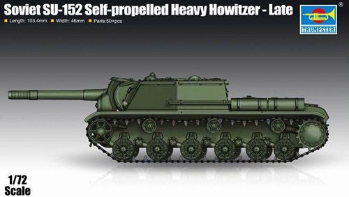Available to Order – Soviet Su-152 Self-Propelled Howitzer Late 1:72 (TRU 07130)