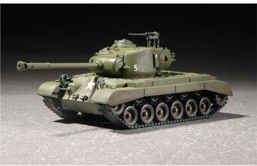 Available to Order – M26A1 Pershing Heavy Tank 1:72 (TRU 07286)