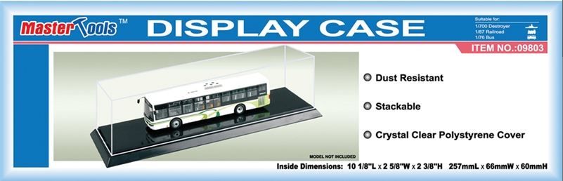 Available To Order – Display Case 257 x 66 x 60mm (TRU 09803)