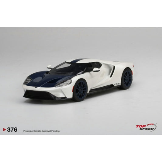 THIS ITEM IS AVAILABLE TO ORDER FROM OUR SUPPLIER - 1:18 TOP SPEED TS0376 FORD GT 64 PROTOTYPE HERITAGE EDITION