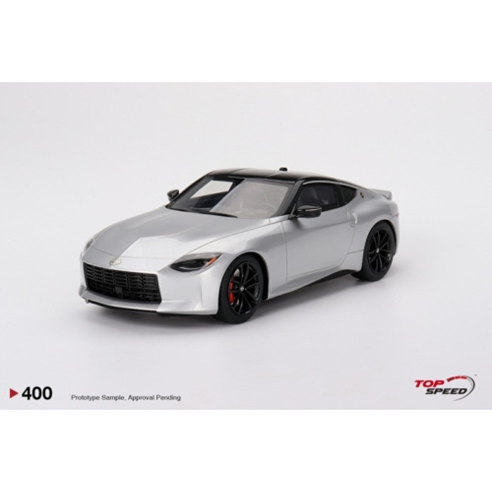 THIS ITEM IS AVAILABLE TO ORDER FROM OUR SUPPLIER - 1:18 TOP SPEED TS0400 NISSAN Z PERFORMANCE 2023 BRILLIANT SILVER LHD