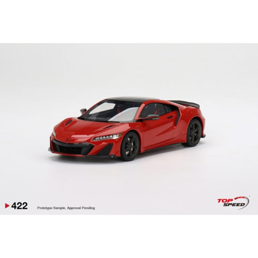THIS ITEM IS AVAILABLE TO ORDER FROM OUR SUPPLIER - 1:18 TOP SPEED TS0422 ACURA NSX TYPE S 2022 CURVA RED