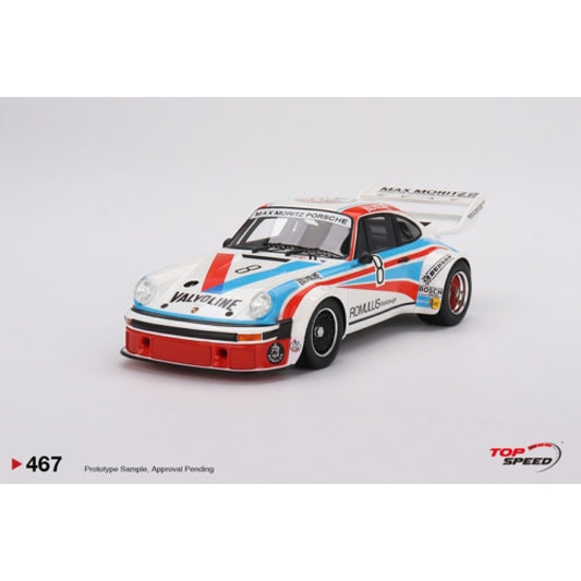 THIS ITEM IS AVAILABLE TO ORDER FROM OUR SUPPLIER - 1:18 TOP SPEED TS0467 PORSCHE 934/5 NO.8 MAX MORITZ TEAM 1977 NURBURGRING 1000 KILOMETRES
