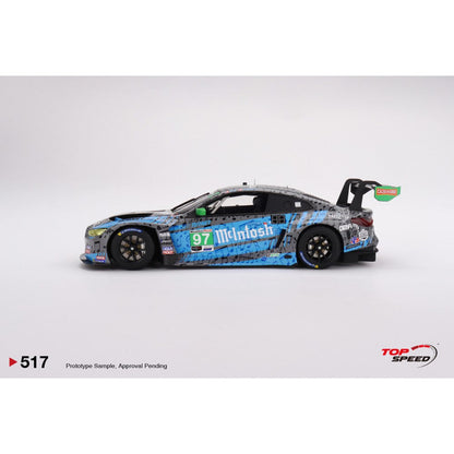 Available To Order – BMW M4 GT3 No.97 Turner Motorsports IMSA 2023 Laguna Seca GTD 2nd Place 1:18 Top Speed Model Car (TS0517)