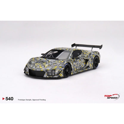 Available To Order – Corvette Z06 GT3.r 2022 Sebring Test Car 1:18 Top Speed Model Car (TS0540)