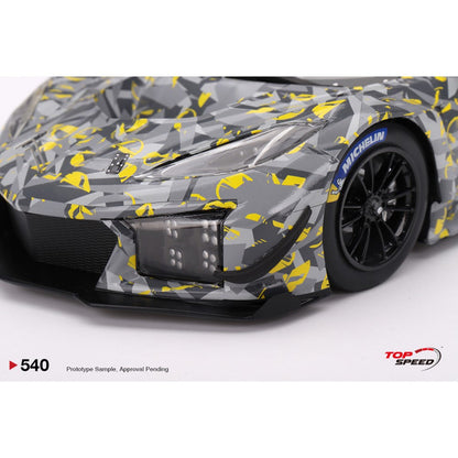 Available To Order – Corvette Z06 GT3.r 2022 Sebring Test Car 1:18 Top Speed Model Car (TS0540)
