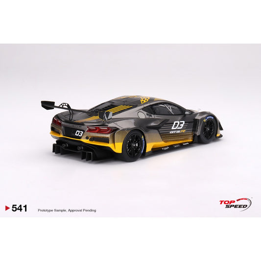 Available to Order – 1:18 Top Speed Corvette Z06 Gt3.r 2023 Daytona Presentation TS0541