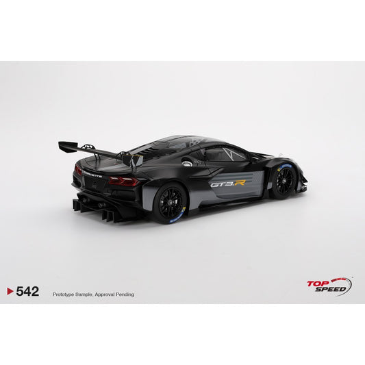Available to Order – 1:18 Top Speed Chevrolet Corvette Z06 Gt3.r 2023 Road America Test Car TS0542
