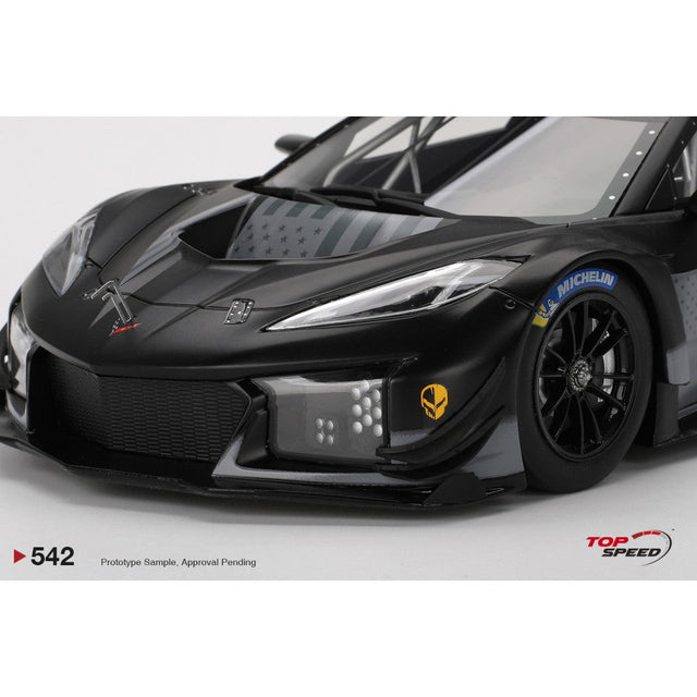 Available To Order – Chevrolet Corvette Z06 GT3.r 2023 Road America Test Car 1:18 Top Speed Model Car (TS0542)