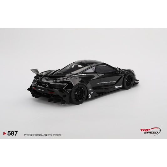 Available to Order – 1:18 Top Speed McLaren 720S LB Works Black TAS 2024 TS0587