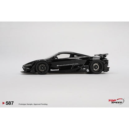 Available to Order – McLaren 720S LB Works Black TAS 2024 1:18 Top Speed Model Car (TS0587)