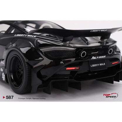 Available to Order – McLaren 720S LB Works Black TAS 2024 1:18 Top Speed Model Car (TS0587)