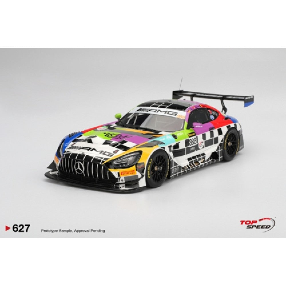 Available to Order – mercedes-AMG GT3 Evo No.888 mercedes-AMG Team Gmr Meguiars Bathurst 12 Hour 2025 1:18 TrueScale Miniatures Model (TS0627)