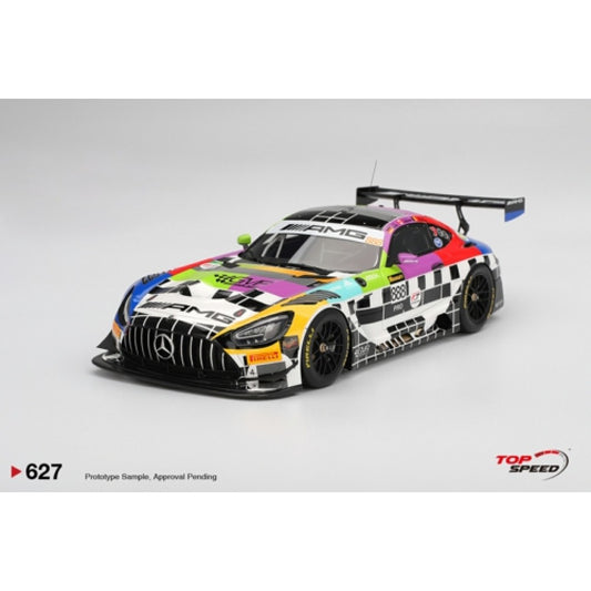 Available to Order – Mercedes-AMG GT3 Evo No.888 Mercedes-AMG Team GMR Meguiars Bathurst 12 Hour 2025 1:18 TopSpeed Model (TS0627)