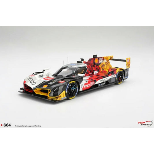 Pre-Order – BMW M Hybrid V8 No.20 BMW M Team Wrt 2025 Le Mans 24 Hrs TS0664 Stocks Due Dec 2026 / Jan 2027 1:18 Top Speed Diecast Model Stocks Due Dec 2026