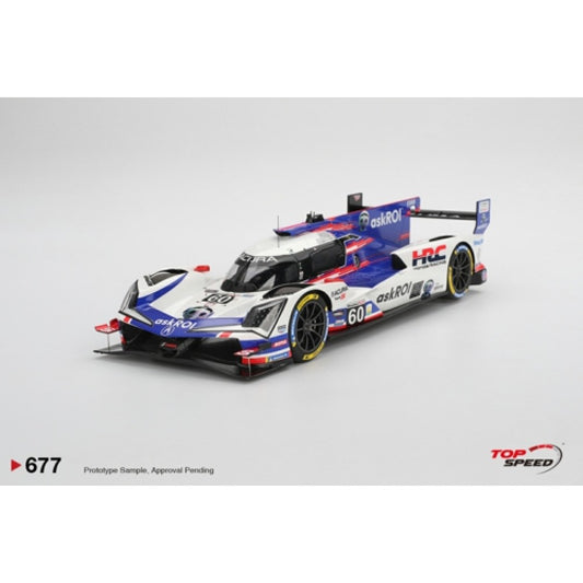 PRE ORDER STOCKS DUE FEBRUARY / MARCH 2026 1:18 TOP SPEED TS0677 ACURA ARX-06 NO.60 ACURA MEYER SHANK RACING 2025 IMSA DAYTONA 24 HRS
