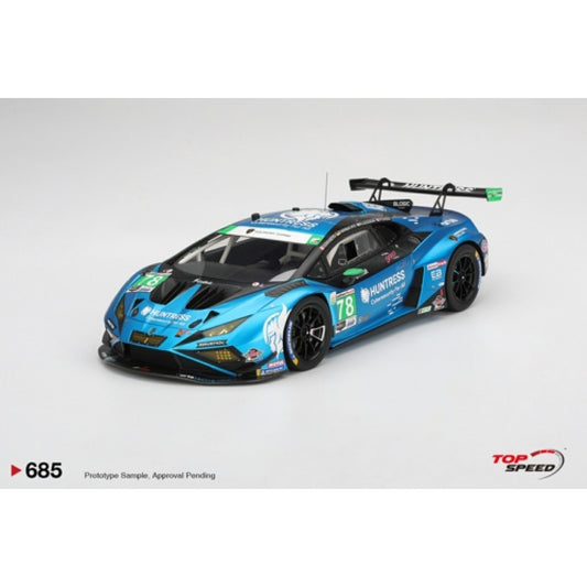 Pre-Order - 1:18 TOP SPEED Lamborghini Huracan GT3 Evo2 No.78 Forte Racing 2025 IMSA Daytona 24 Hrs TS0685 Stocks Due Mar / Apr 2026