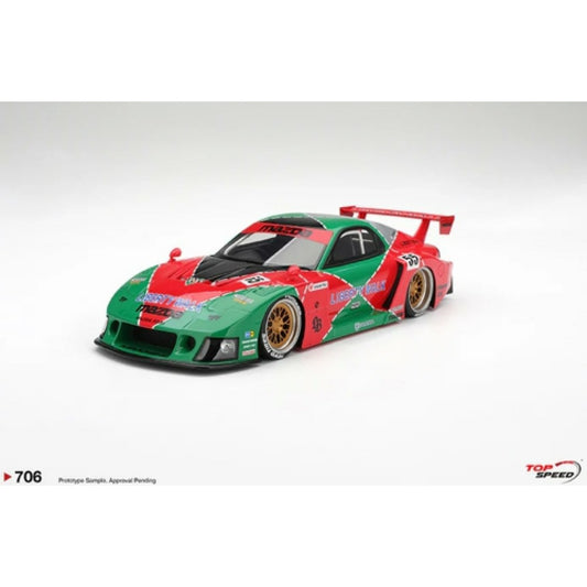 Pre-Order – Mazda RX-7 LB-Super Silhouette 787 TS0706 Stocks Due Dec 2026 / Jan 2027 1:18 Top Speed Diecast Model Stocks Due Dec 2026