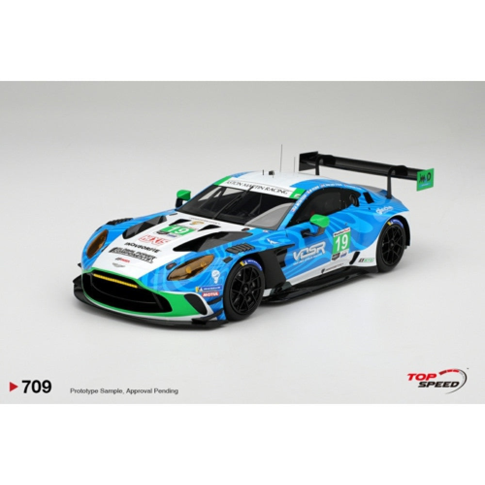 TS0709 - 1:18 Aston Martin Vantage GT3 EVO No.19 Van Der Steur Racing 2025 IMSA Daytona 24 Hrs Top Speed Model