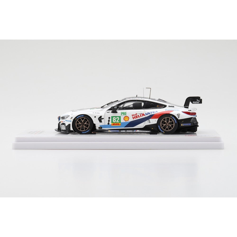 BMW M8 Lmgte No.82 2018 WEC Fuji 6 Hr. 2nd Place BMW Team Mtek Resin Model 1:43 TrueScale Miniatures Model Car (TSM430437)