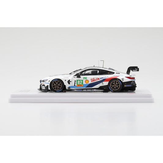 BMW M8 Lmgte No.82 2018 WEC Fuji 6 Hr. 2nd Place BMW Team Mtek Resin Model 1:43 TrueScale Miniatures Model Car (TSM430437)