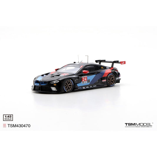 THIS ITEM IS AVAILABLE TO ORDER FROM OUR SUPPLIER - 1:43 TSM TSM430470 BMW M8 GTE NO.24 2019 IMSA LAGUNA SECA GTLM 2ND PLACE BMW TEAM RLL