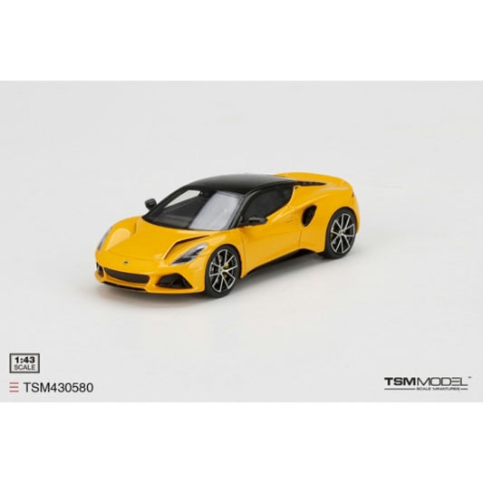 THIS ITEM IS AVAILABLE TO ORDER FROM OUR SUPPLIER - 1:43 TSM TSM430580 LOTUS EMIRA HETHEL YELLOW