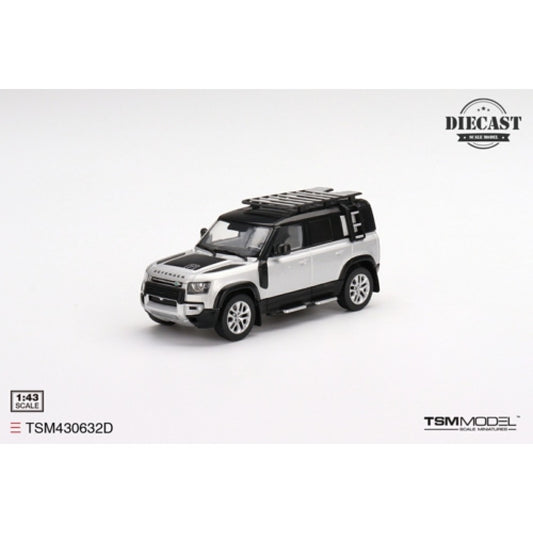 THIS ITEM IS AVAILABLE TO ORDER FROM OUR SUPPLIER - 1:43 TSM TSM430632D LAND ROVER DEFENDER 110 EXPLORER PRO INDUS SILVER (DIECAST)