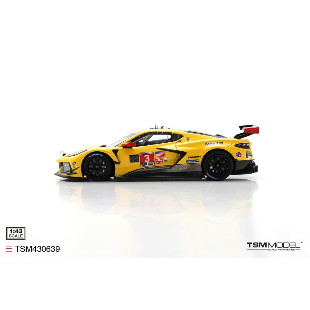 Available to Order – Chevrolet Corvette C8.r No.3 Corvette Racing 2022 Imsa Daytona 24 Hrs 1:43 TrueScale Miniatures Model (TSM430639)