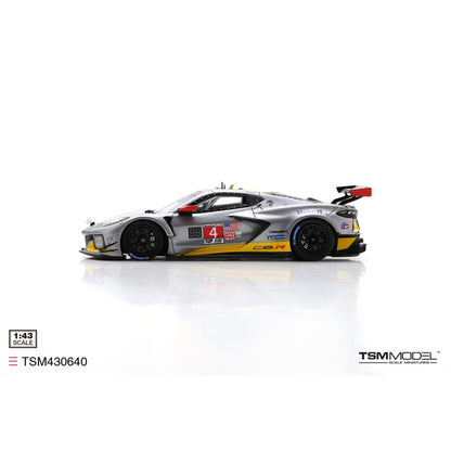 Available to Order – Chevrolet Corvette C8.r No.4 Corvette Racing 2022 Imsa Daytona 24 Hrs 1:43 TrueScale Miniatures Model (TSM430640)
