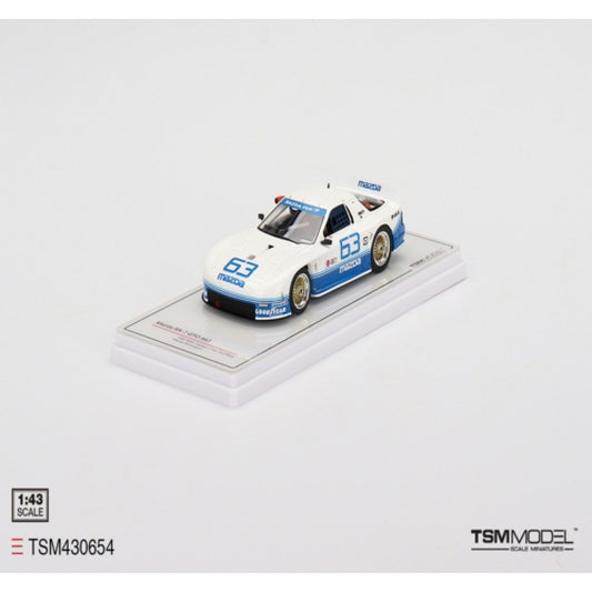 THIS ITEM IS AVAILABLE TO ORDER FROM OUR SUPPLIER - 1:43 TSM TSM430654 MAZDA RX-7 GTO NO.63 MAZDA MOTORSPORT 1990 IMSA TOPEKA 2 HRS 3RD PLACE