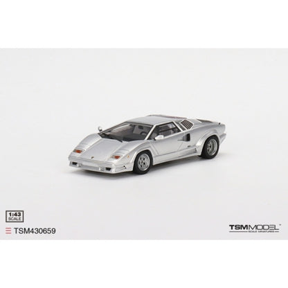 Available to Order – Lamborghini Countach 25th Anniversary Grigio 1:43 TrueScale Miniatures Model (TSM430659)