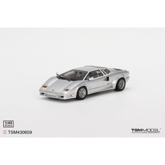 Available to Order – Lamborghini Countach 25th Anniversary Grigio 1:43 TrueScale Miniatures Model (TSM430659)