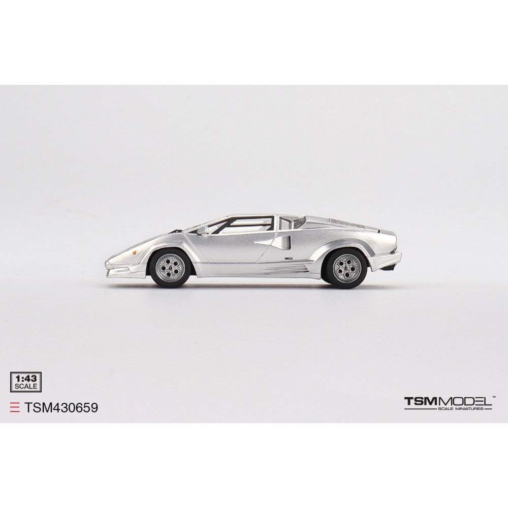 Available to Order – Lamborghini Countach 25th Anniversary Grigio 1:43 TrueScale Miniatures Model (TSM430659)