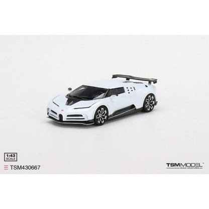 Available to Order – Bugatti Centodieci White 1:43 TrueScale Miniatures Model (TSM430667)