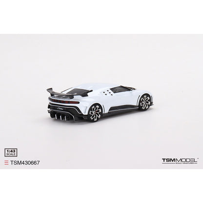Available to Order – Bugatti Centodieci White 1:43 TrueScale Miniatures Model (TSM430667)