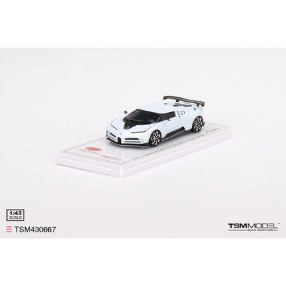 Available to Order – Bugatti Centodieci White 1:43 TrueScale Miniatures Model (TSM430667)