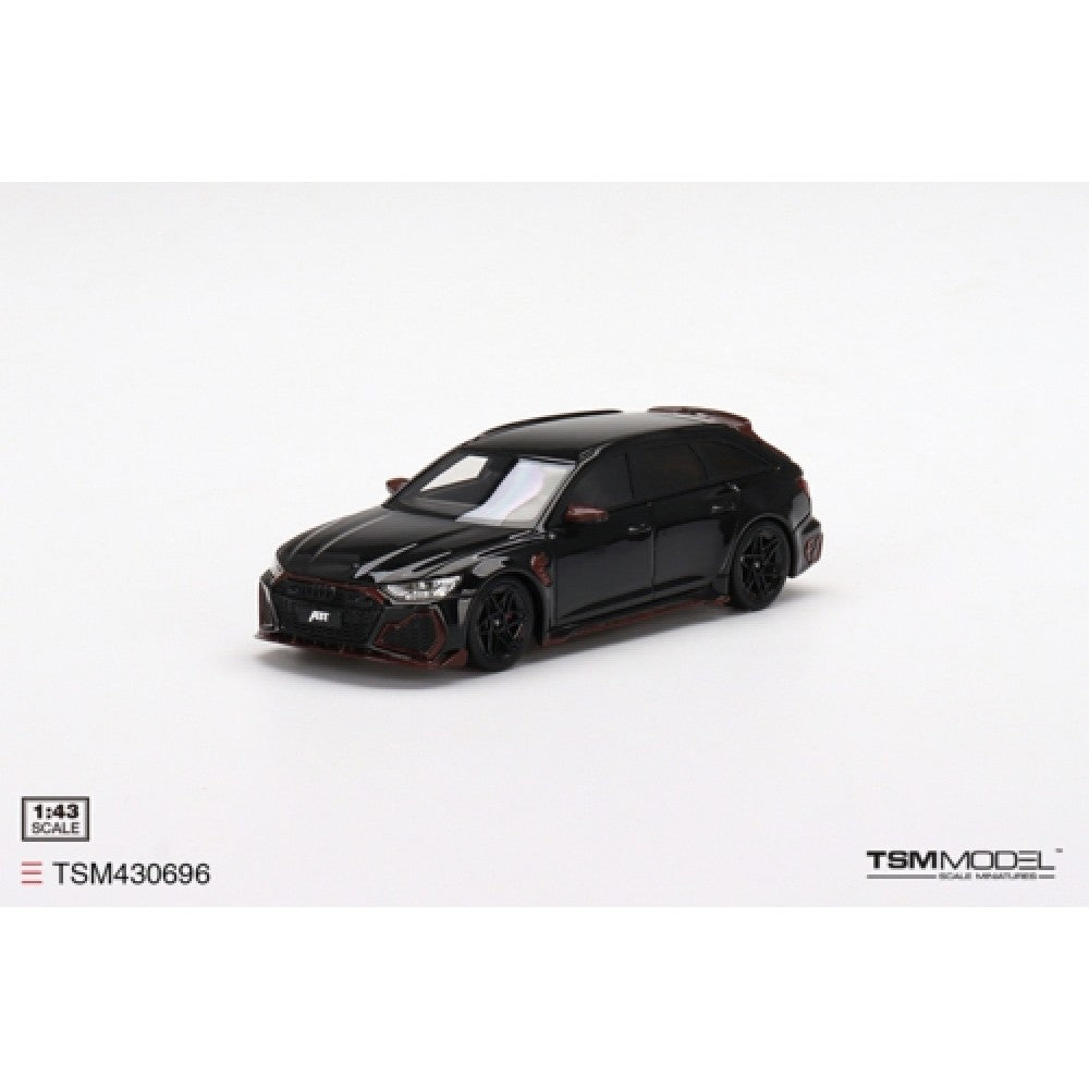 THIS ITEM IS AVAILABLE TO ORDER FROM OUR SUPPLIER - 1:43 TSM TSM430696 AUDI RS 6 AVANT ABT JOHANN ABT SIGNATURE EDITION BLACK (RESIN)