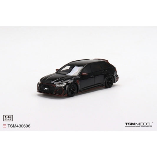 THIS ITEM IS AVAILABLE TO ORDER FROM OUR SUPPLIER - 1:43 TSM TSM430696 AUDI RS 6 AVANT ABT JOHANN ABT SIGNATURE EDITION BLACK (RESIN)