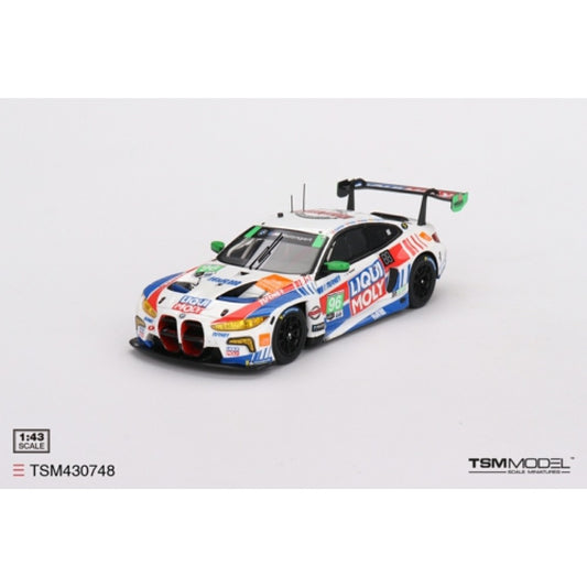 THIS ITEM IS AVAILABLE TO ORDER FROM OUR SUPPLIER - 1:43 TSM TSM430748 BMW M4 GT3 NO.96 TURNER MOTORSPORTS IMSA 2023 SEBRING 12 HRS GTD 2ND PLACE