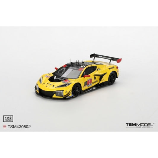 THIS ITEM IS AVAILABLE TO ORDER FROM OUR SUPPLIER - 1:43 TSM TSM430802 CHEVROLET CORVETTE Z06 GT3.R NO.3 CORVETTE RACING BY PRATT MILLER MOTORSPORTS 2024 IMSA DAYTONA 24 HRS